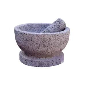 Molcajete Grande Cuadrado con Textura